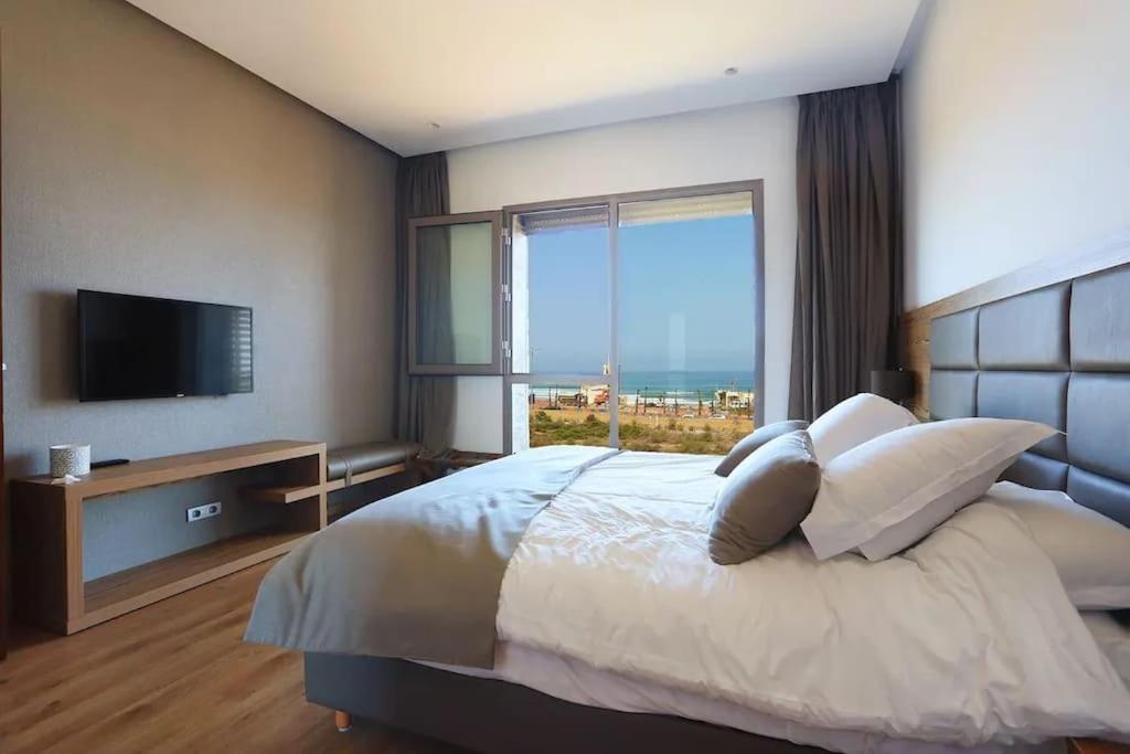 קזבלנקה Sublime Appart Sur La Corniche , Luxueux Et Vue Sur Mer מראה חיצוני תמונה