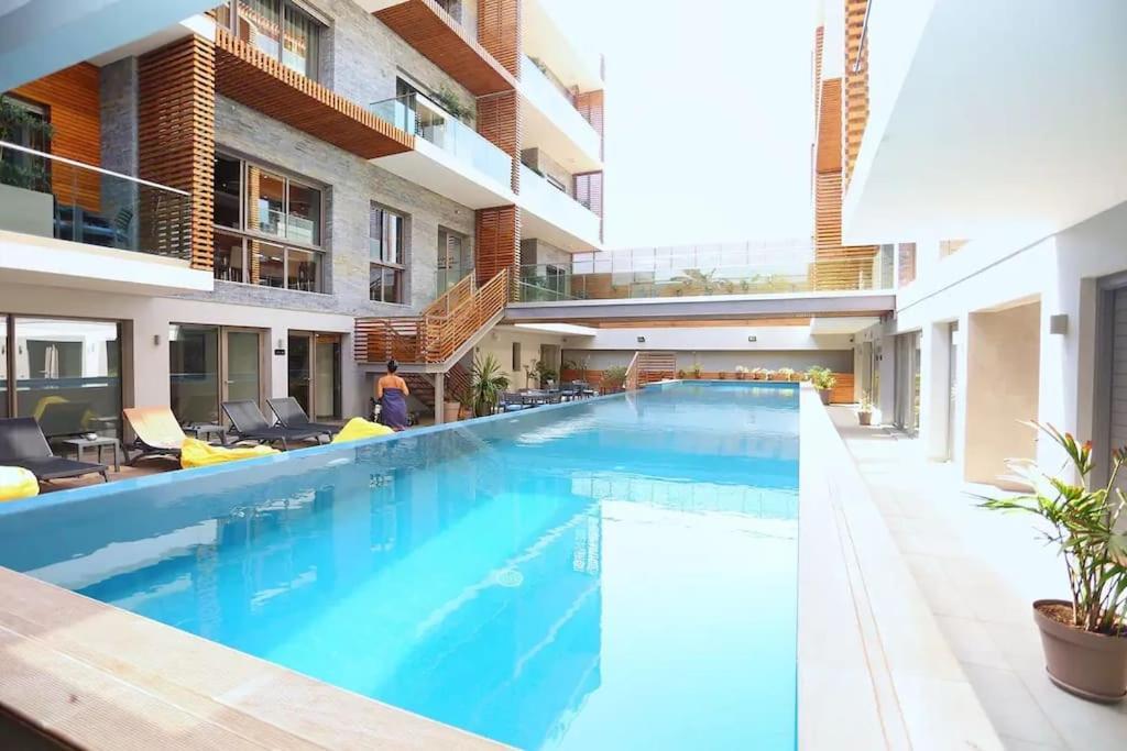 קזבלנקה Sublime Appart Sur La Corniche , Luxueux Et Vue Sur Mer מראה חיצוני תמונה