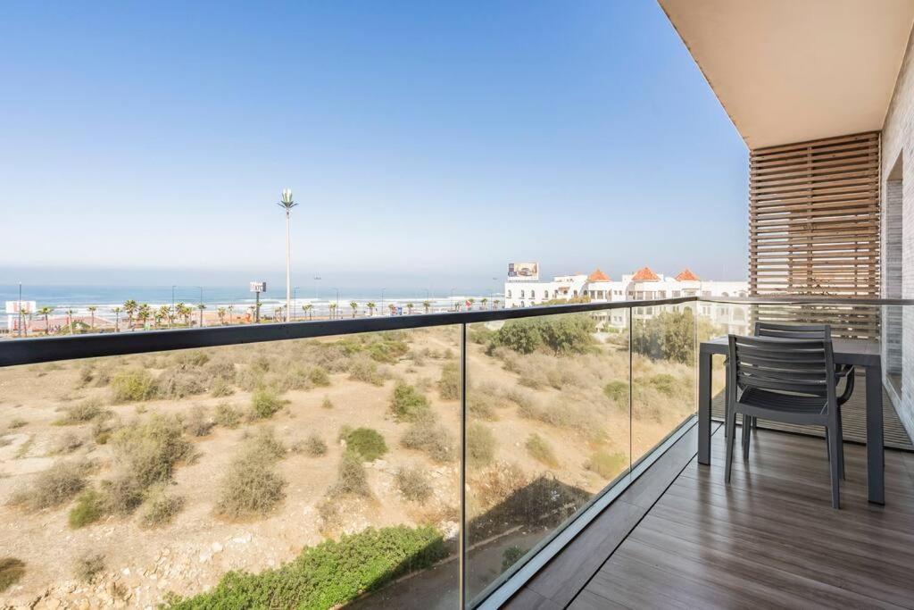 קזבלנקה Sublime Appart Sur La Corniche , Luxueux Et Vue Sur Mer מראה חיצוני תמונה
